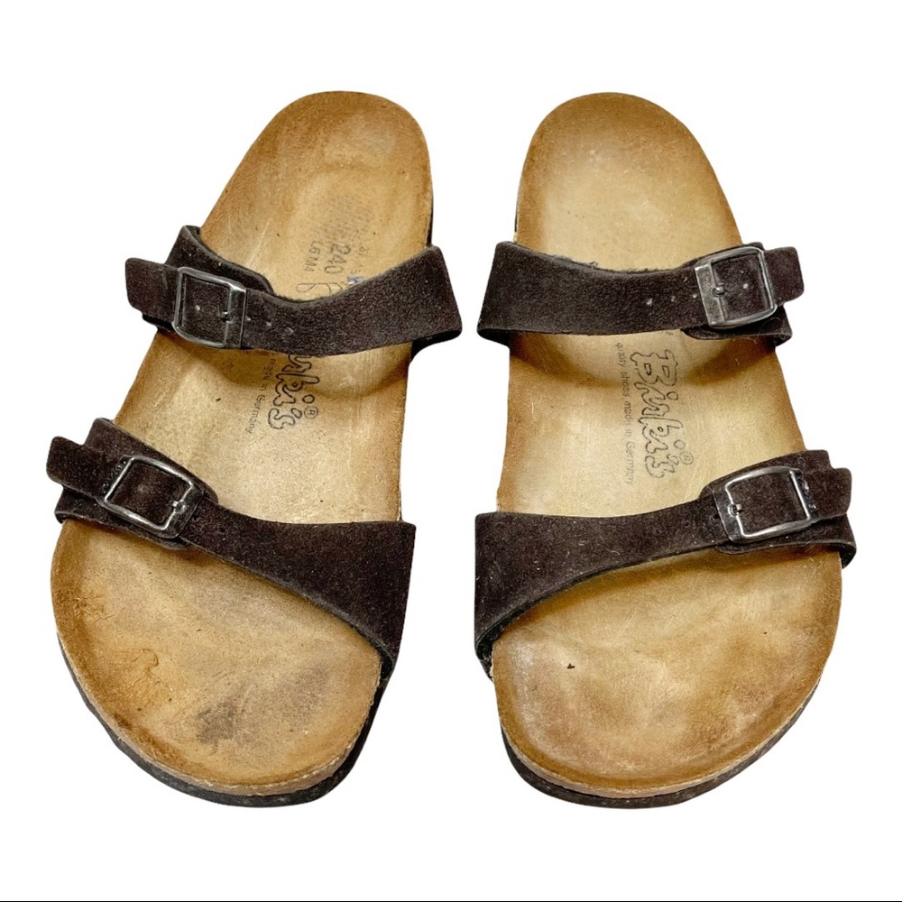 Birkenstock Birki's Brown Two Strap Sandals Size 37